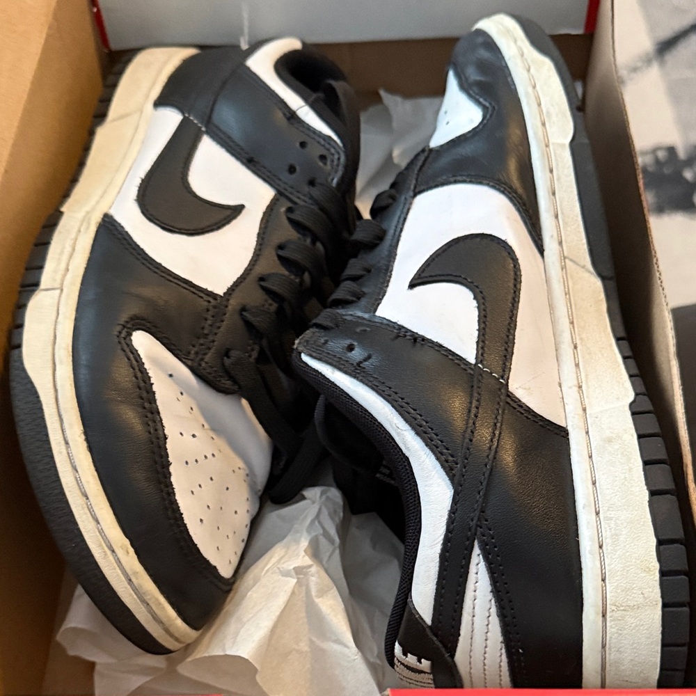 Nike Dunk Low Retro in White and Black